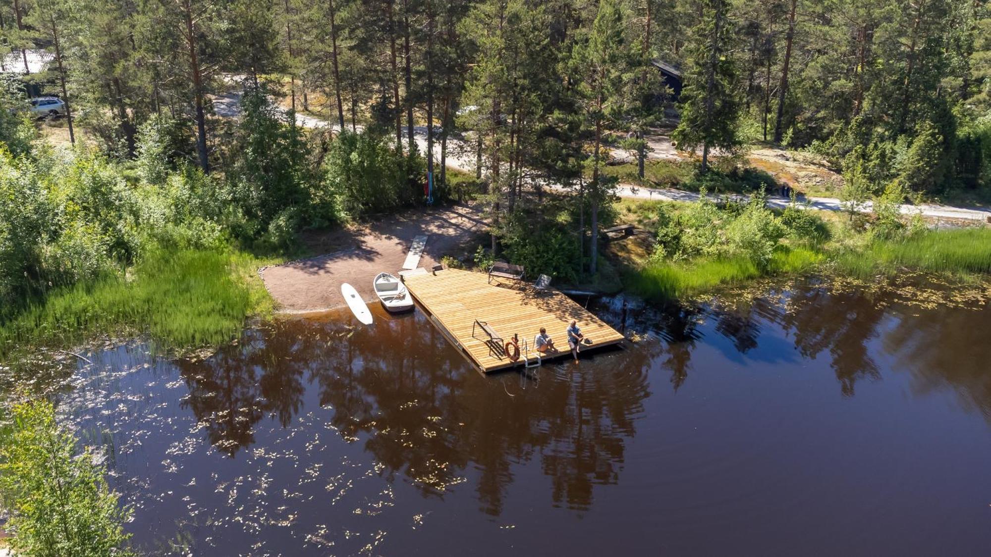 Pinetree Cottages Cozy log cabin Kalanti Esterno foto